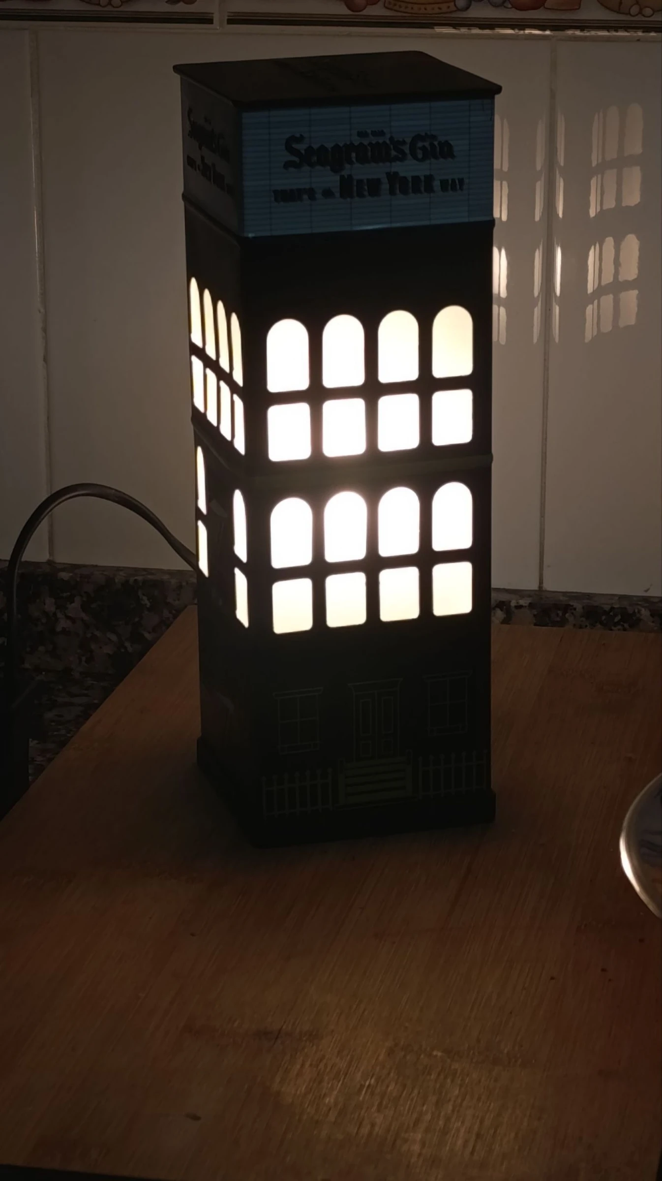 “New York Nights” sfeerlamp (Seagram’s Gin) – photo 5